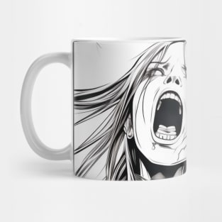 Manga Anime Demon Girl Beauty Horror Mug